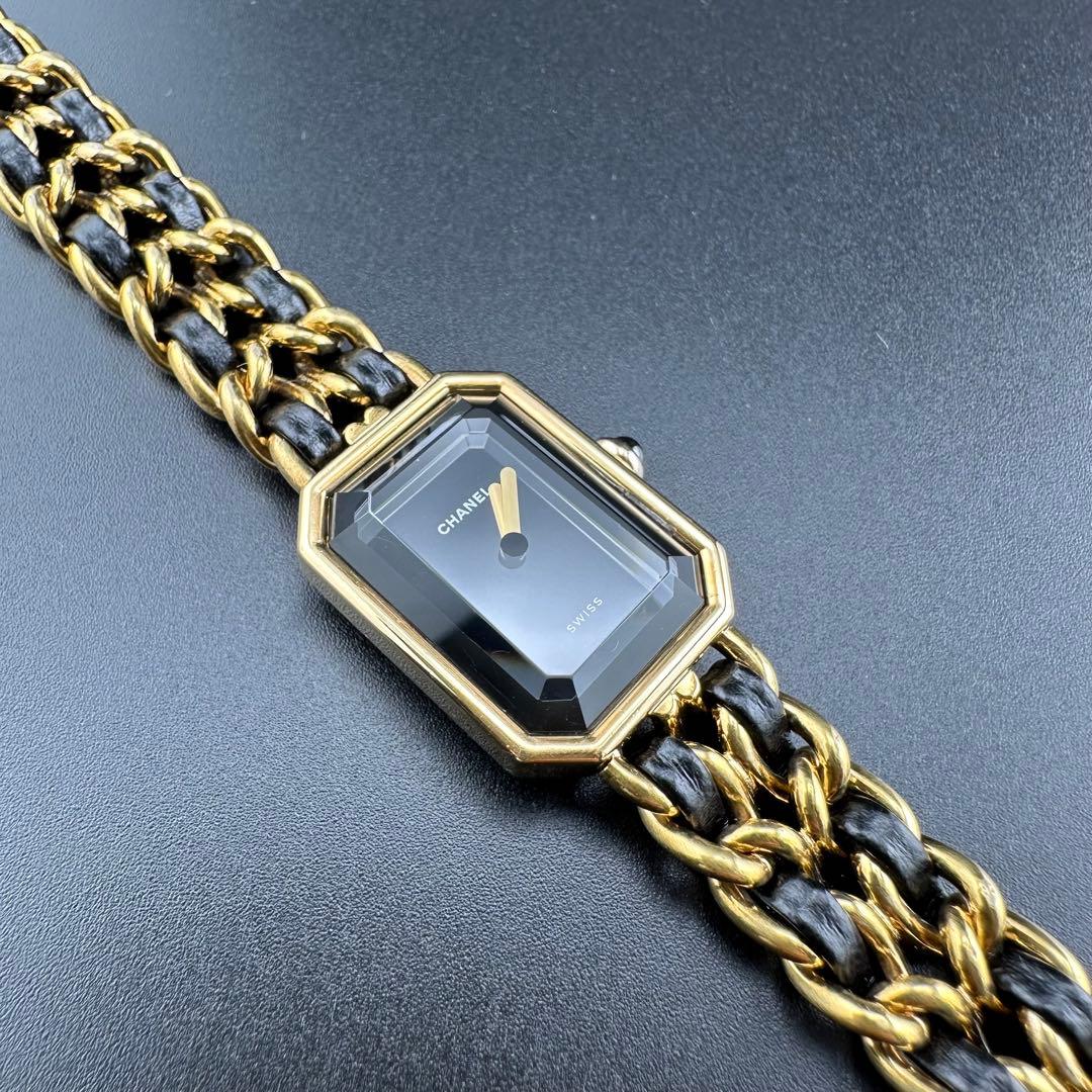 ★美品　CHANEL プルミエール　腕時計　L 電池交換済　ＡＮ90939
