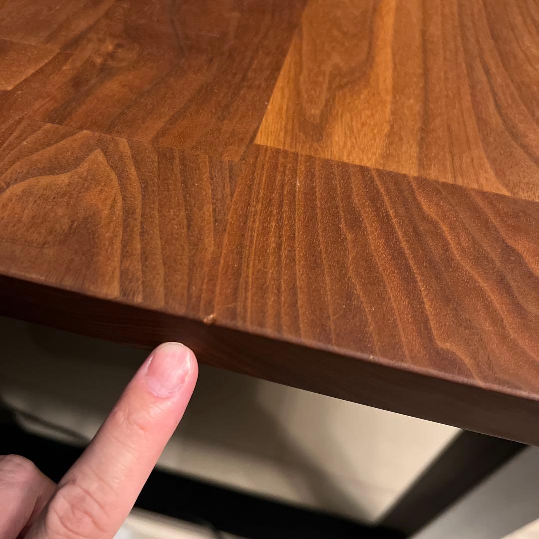 美品☆マスターウォール　ウォールナット　モザイク　ダイニングテーブル