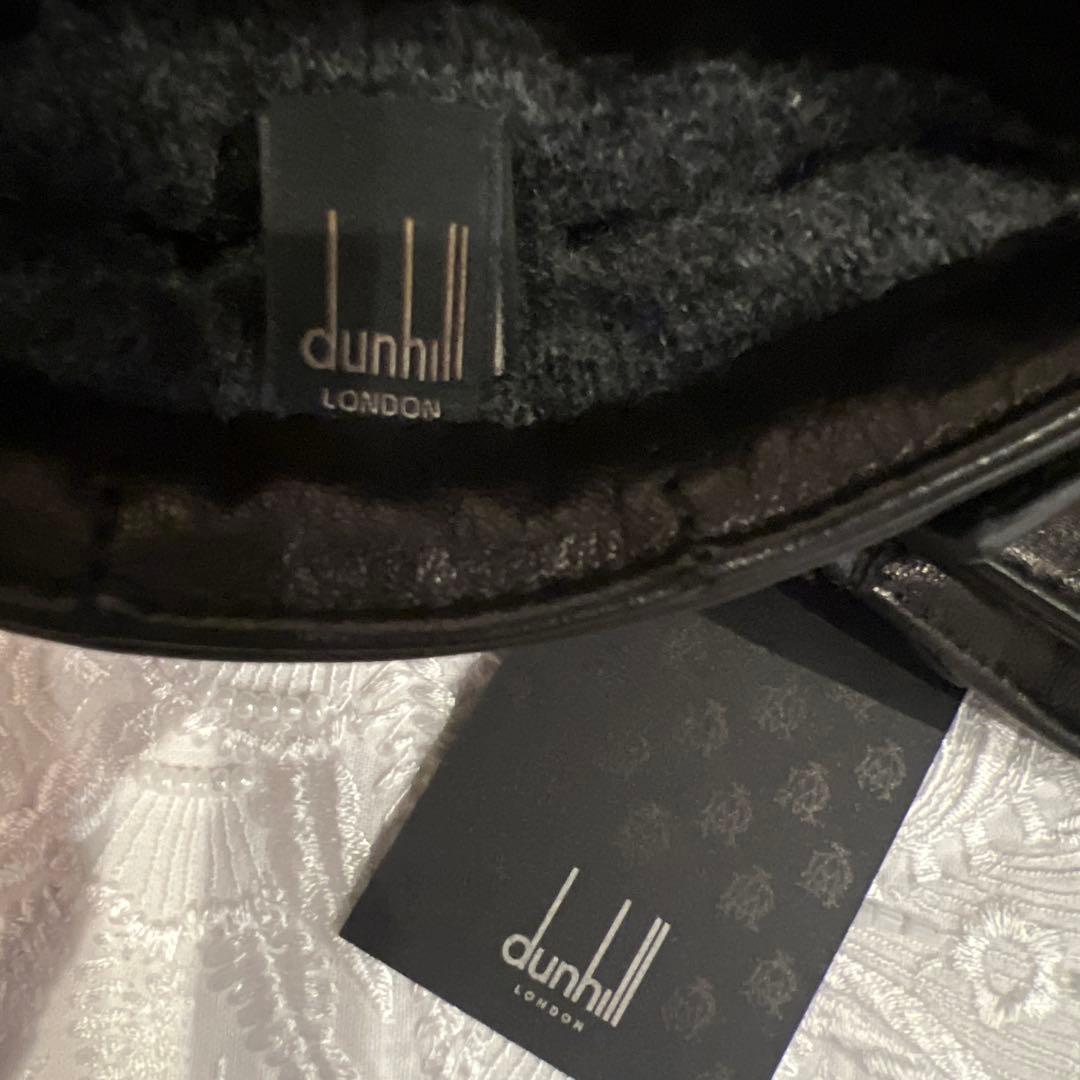 未使用　dunhill 超高級レザー手袋 Made in Italy 9.5