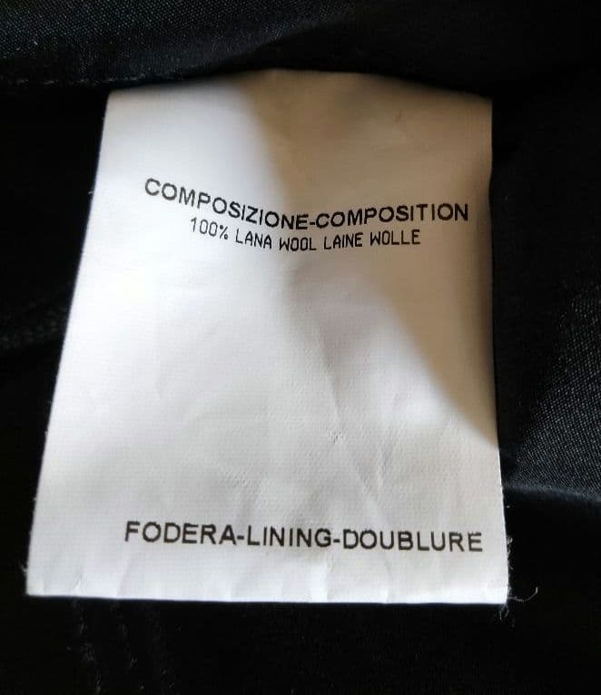 イヴサンローラン　ロングコート　ブラック　F36 ファー襟　ウール　レディース