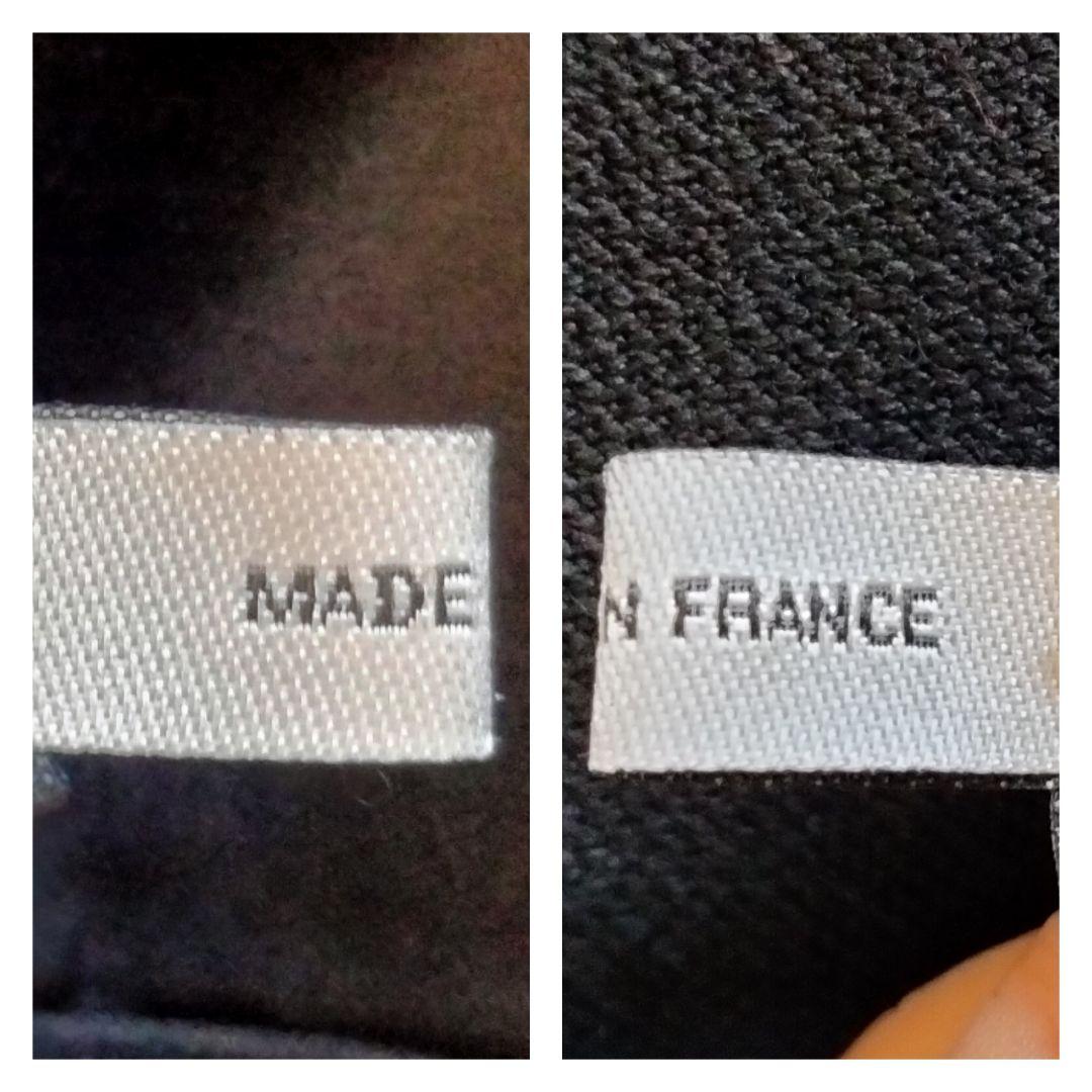 イヴサンローラン　ロングコート　ブラック　F36 ファー襟　ウール　レディース