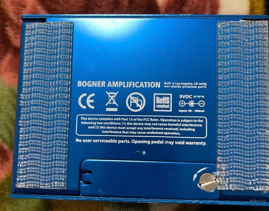 ギター Bogner Ecstasy Blue