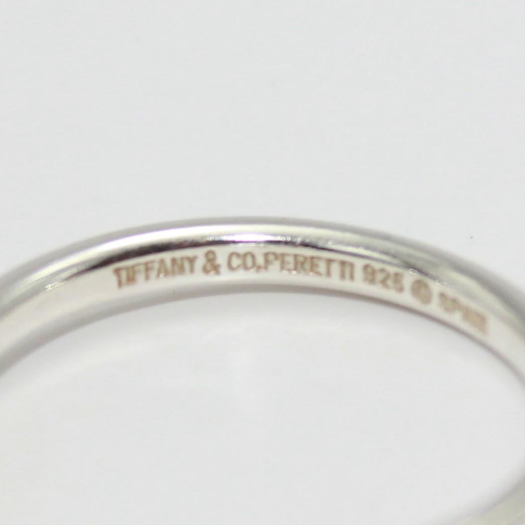 美品 Tiffany&Co. ティファニー カーブドバンド リング 指輪 13号