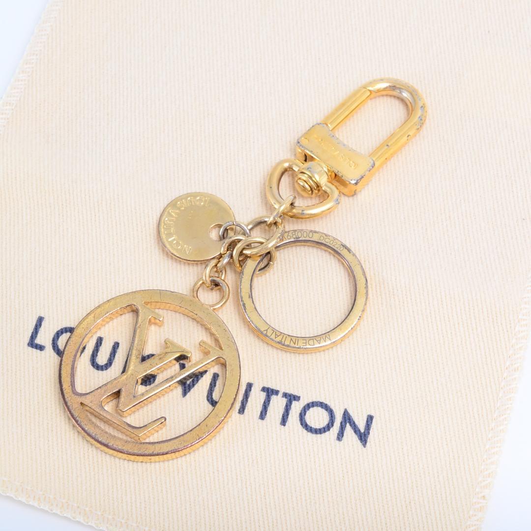 LOUIS VUITTON ルイヴィトン キーリング チャーム LVサークル