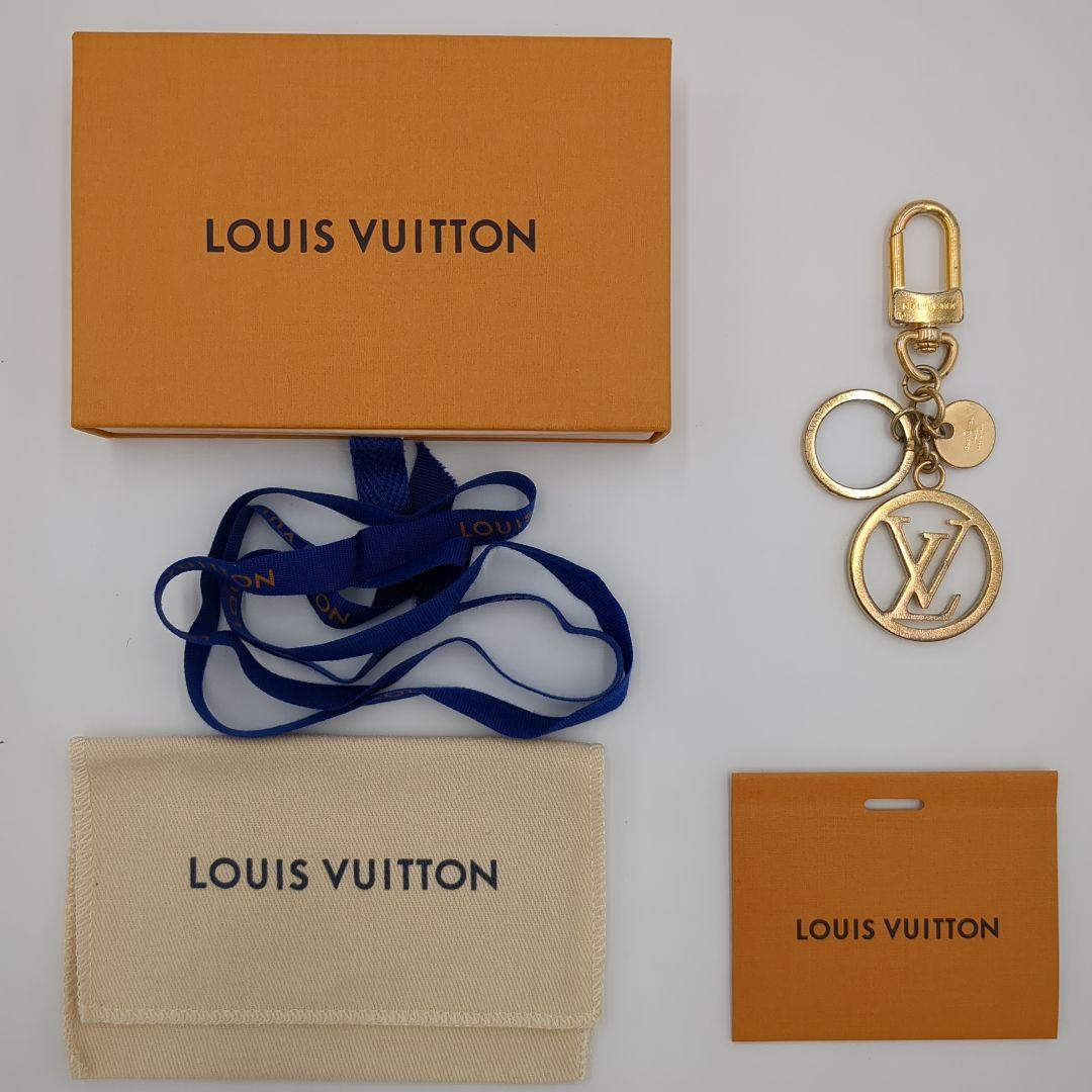 LOUIS VUITTON ルイヴィトン キーリング チャーム LVサークル