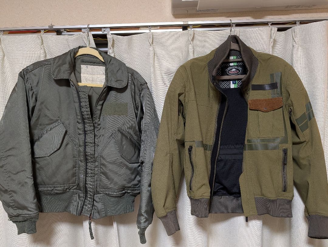 ひ*ろ様 本物 CWU-45/P フライトジャケット Mサイズ相当