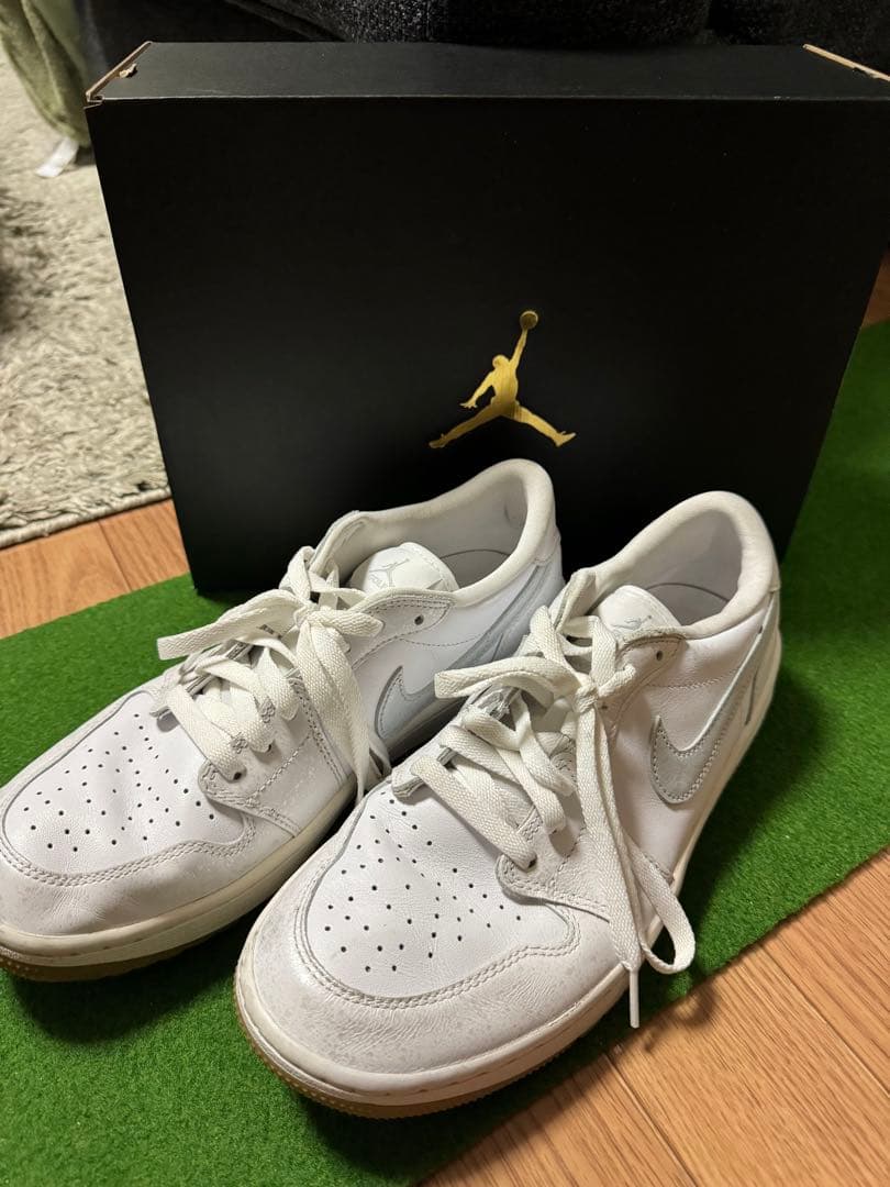 Nike Air Jordan 1 LOW G ホワイト シューズ