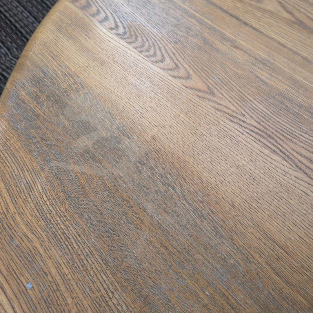 円形木製座卓 大きめ ナチュラルウッド