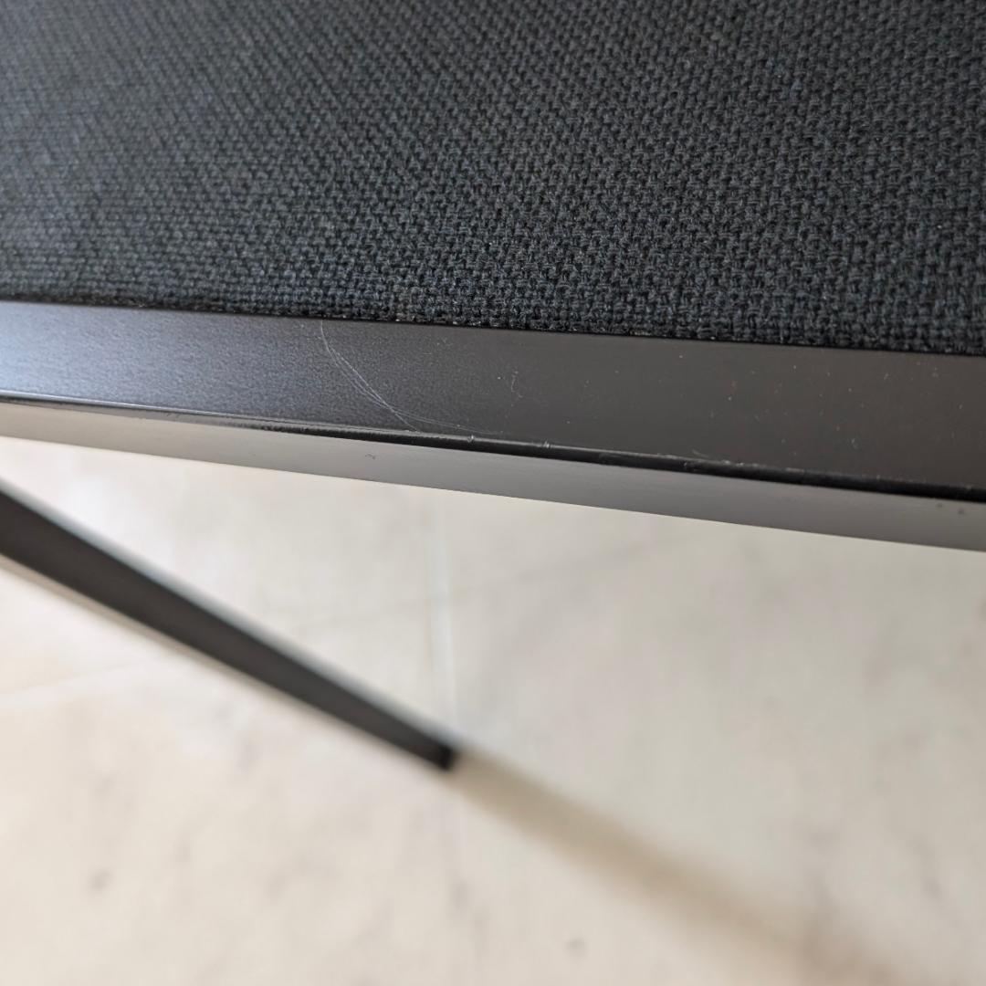 アイアン×ファブリック チェア 90年代 ビンテージ ポストモダン アノニマス