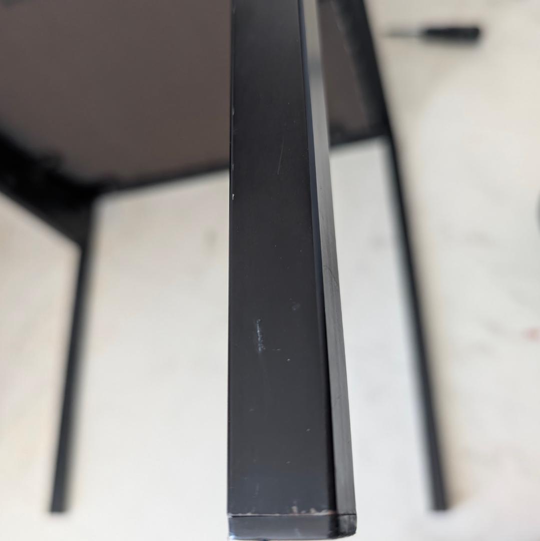 アイアン×ファブリック チェア 90年代 ビンテージ ポストモダン アノニマス