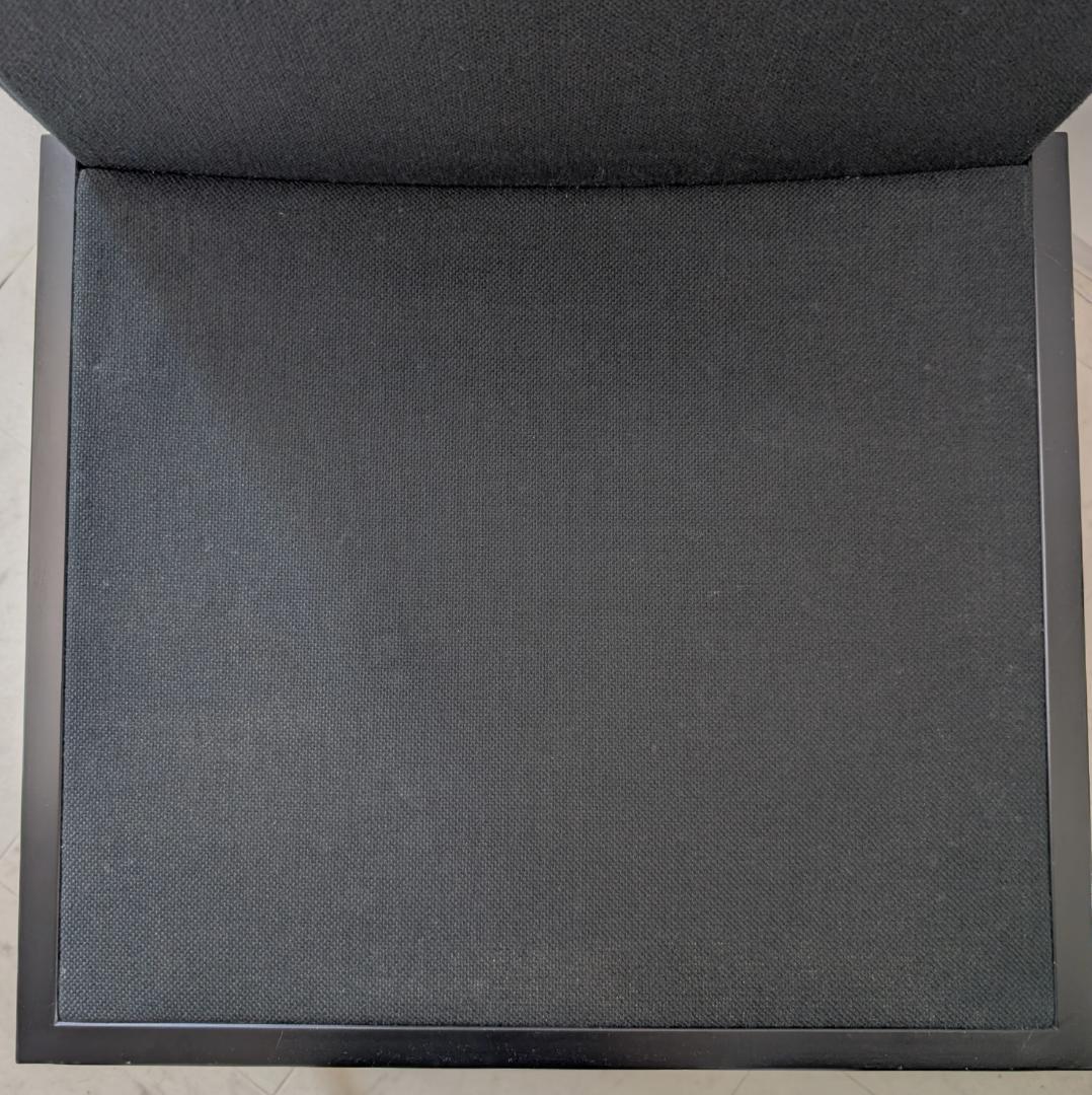 アイアン×ファブリック チェア 90年代 ビンテージ ポストモダン アノニマス