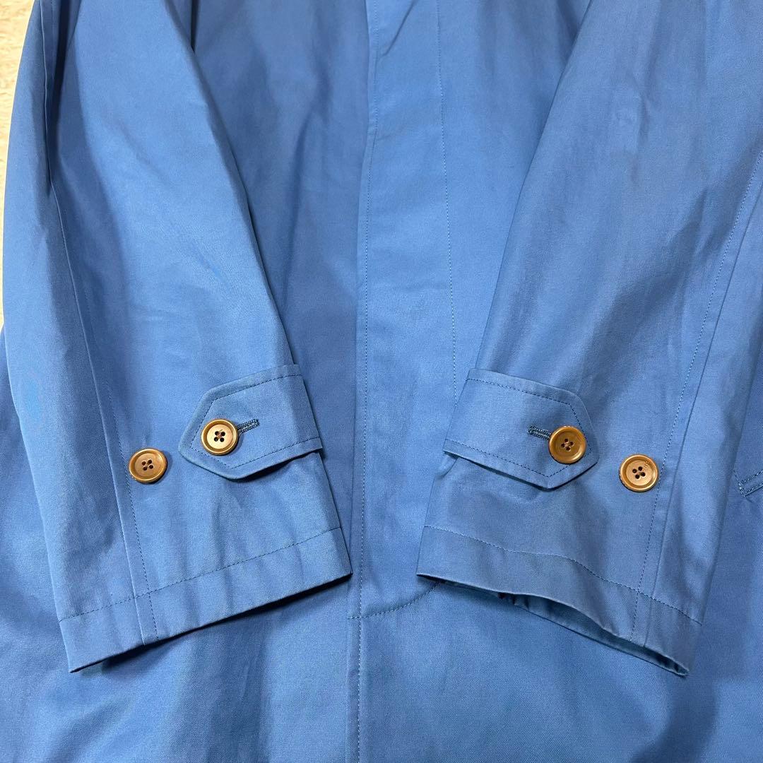 【未使用タグ付】J.PRESS メンズライナー付ステンカラーコート 比翼仕立XL