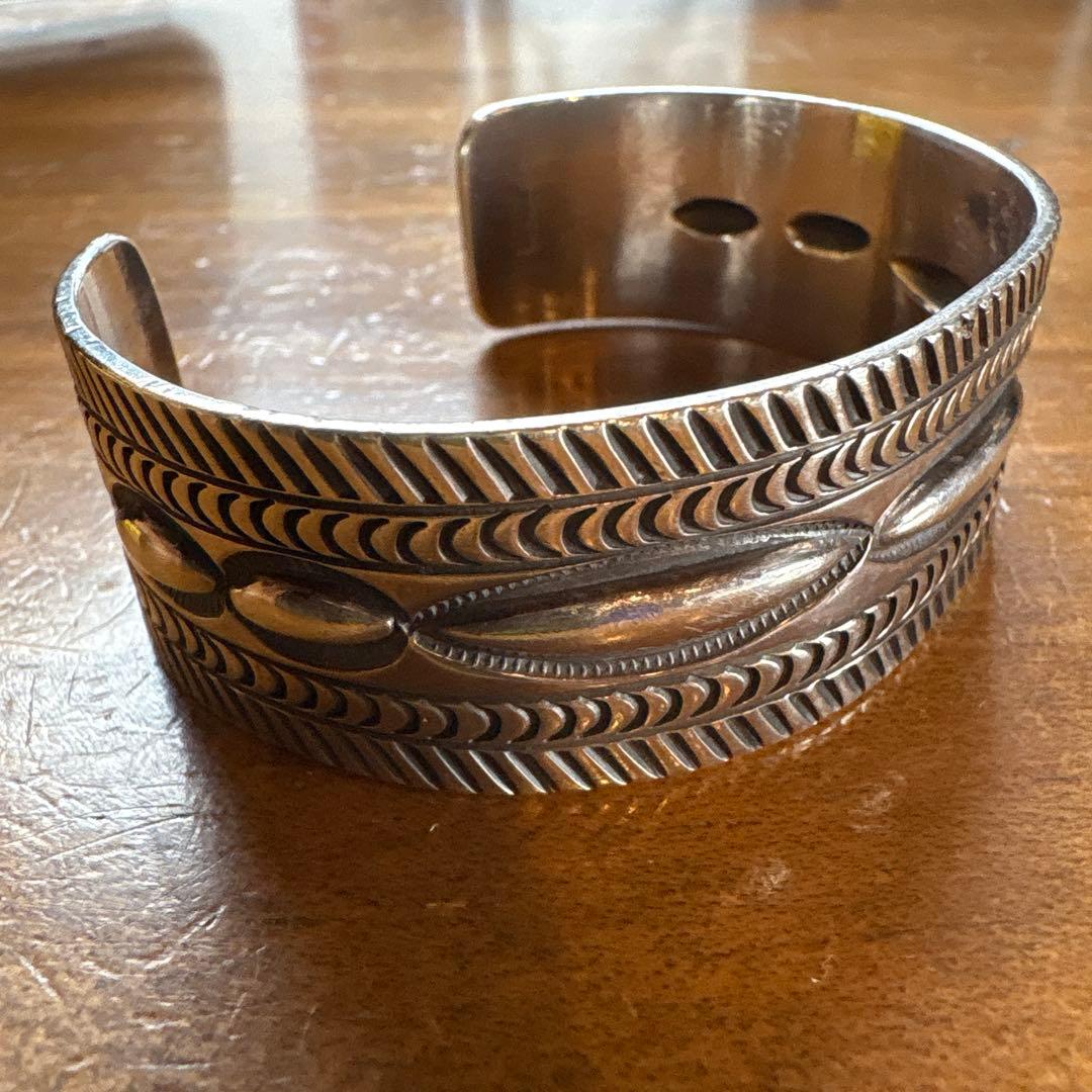 インディアンジュエリー バングル Arron Todelena 美品