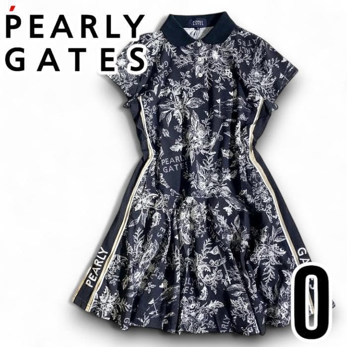 パーリーゲイツ ゴルフ 日本製 ミニ ポロシャツ ワンピース ウェア 0