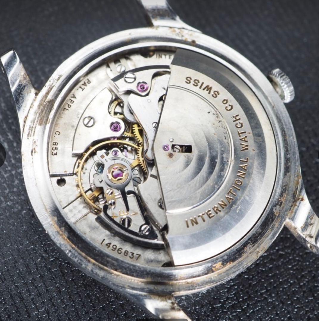 IWC オールドインター Cal.853 自動巻 ヴィンテージ ノンデイト