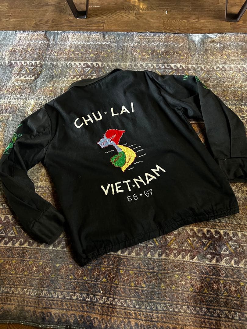60s ビンテージ　ベトジャン　オリジナル　スカジャン　スーベニア