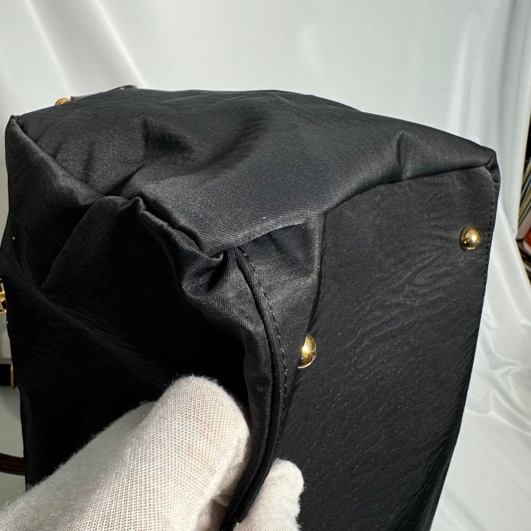 ★極美品★ BALENCIAGA ヴィンテージ ボストンバッグクロコダイル型押し