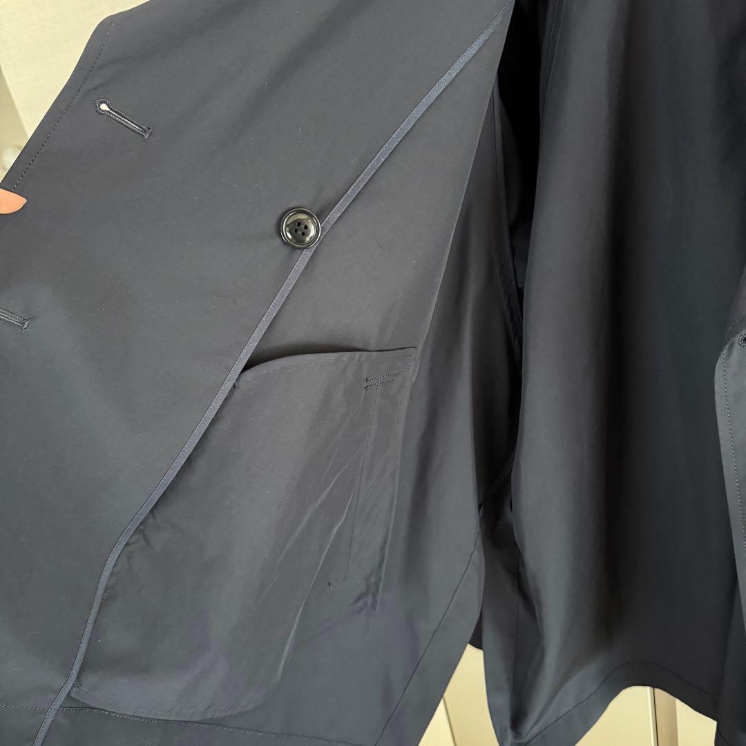 【お値下げ】IENA ポプリンオーバーショート 38 ネイビー