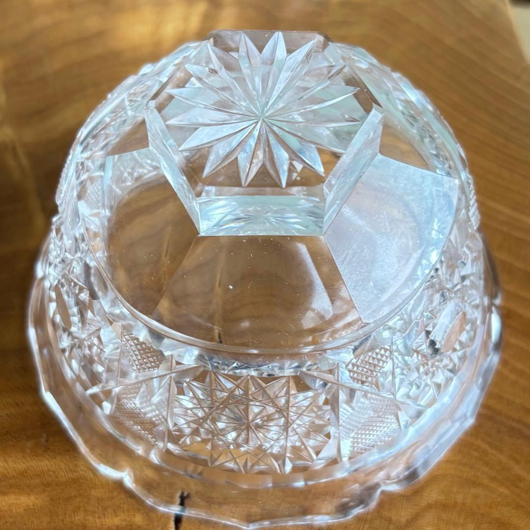 【希少】蓋付 珍味入 銀座和光 硝子 WAKO