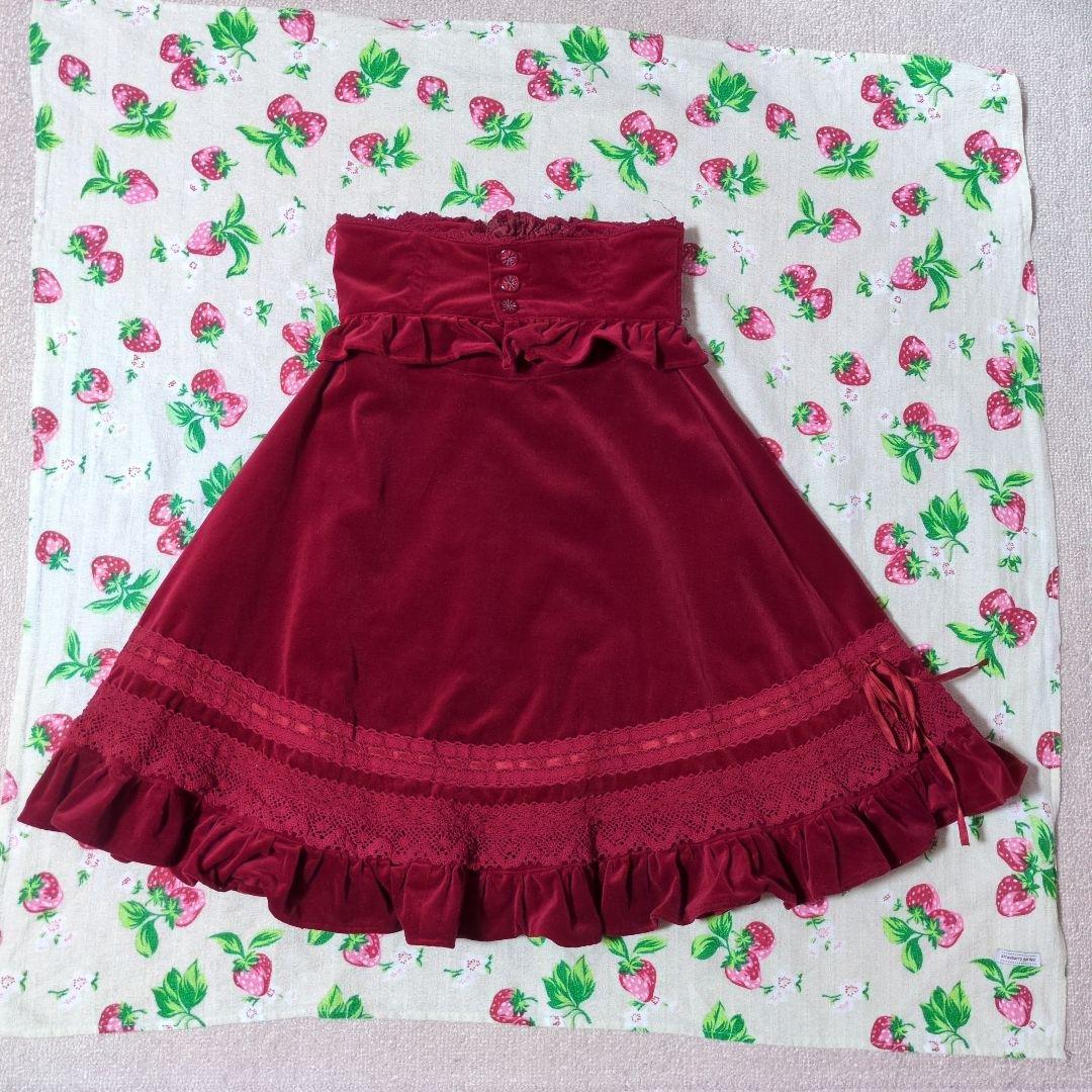 ぬ*様 ベイビーザスターズシャインブライト　編み上げコルセット付きスカート　難あ