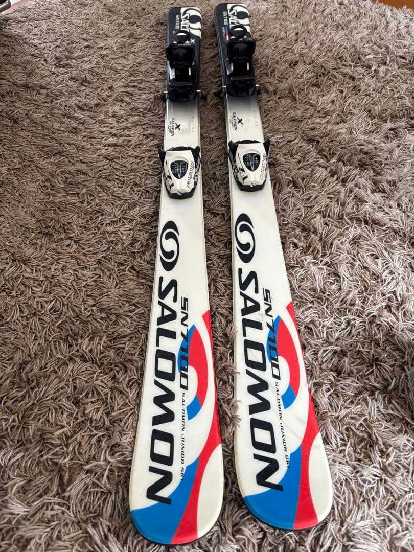 子供用 サロモンスキーセット 板120cm 靴19-20cm 送料込み