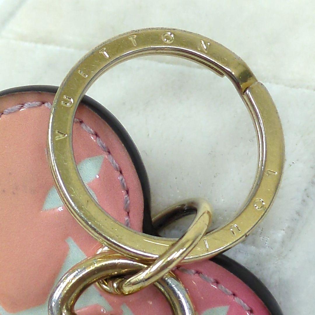 ルイヴィトン キーホルダー モノグラム ポルトクレ・クール ラブ ロック