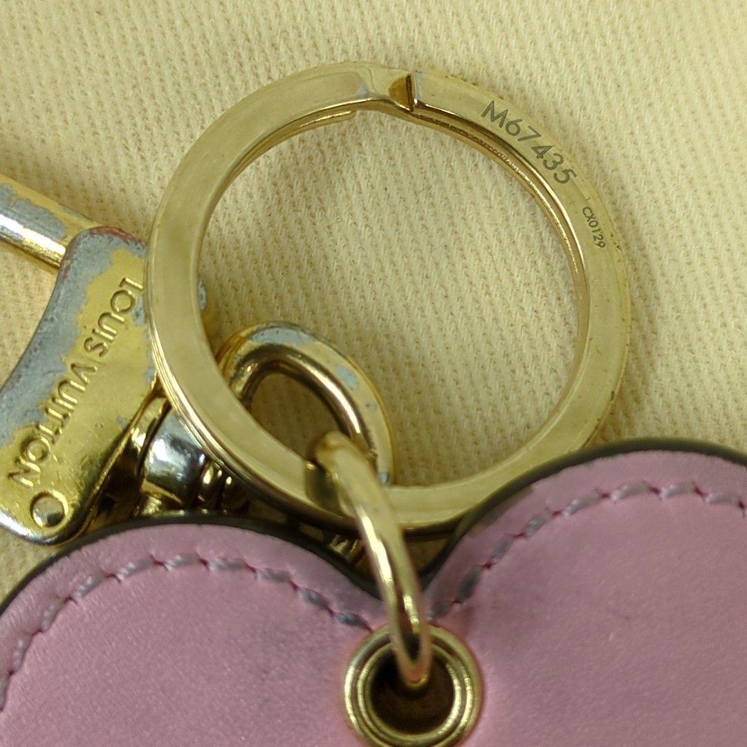 ルイヴィトン キーホルダー モノグラム ポルトクレ・クール ラブ ロック