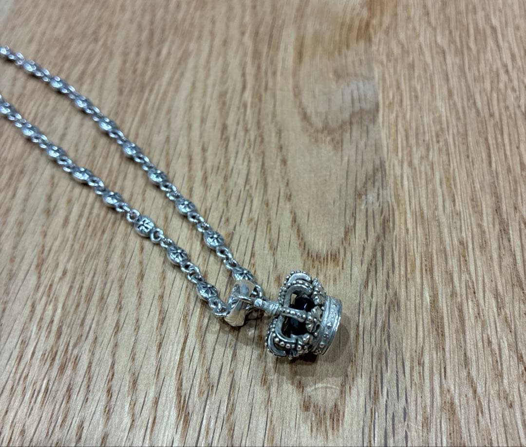 ジャスティンデイビス シルバー925 ヘビークロスチェーン【50cm】