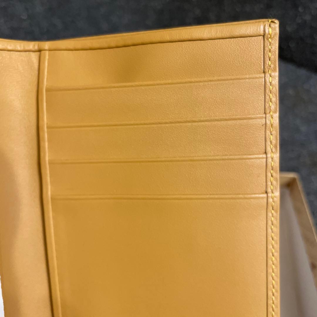 ハンティングワールド バチュークロス レッドナチュラル 二つ折りがま口財布　レア