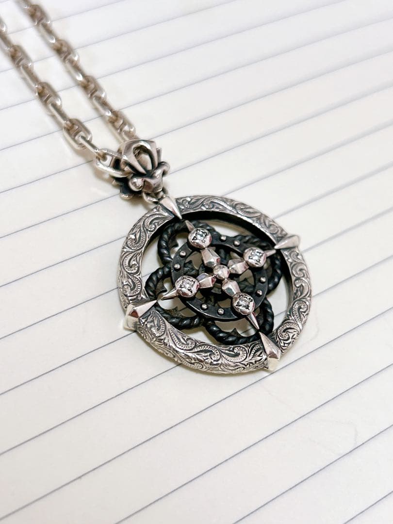 レア　Matelita マテリタ ハイルベルク ネックレス　シルバー　チェーン付