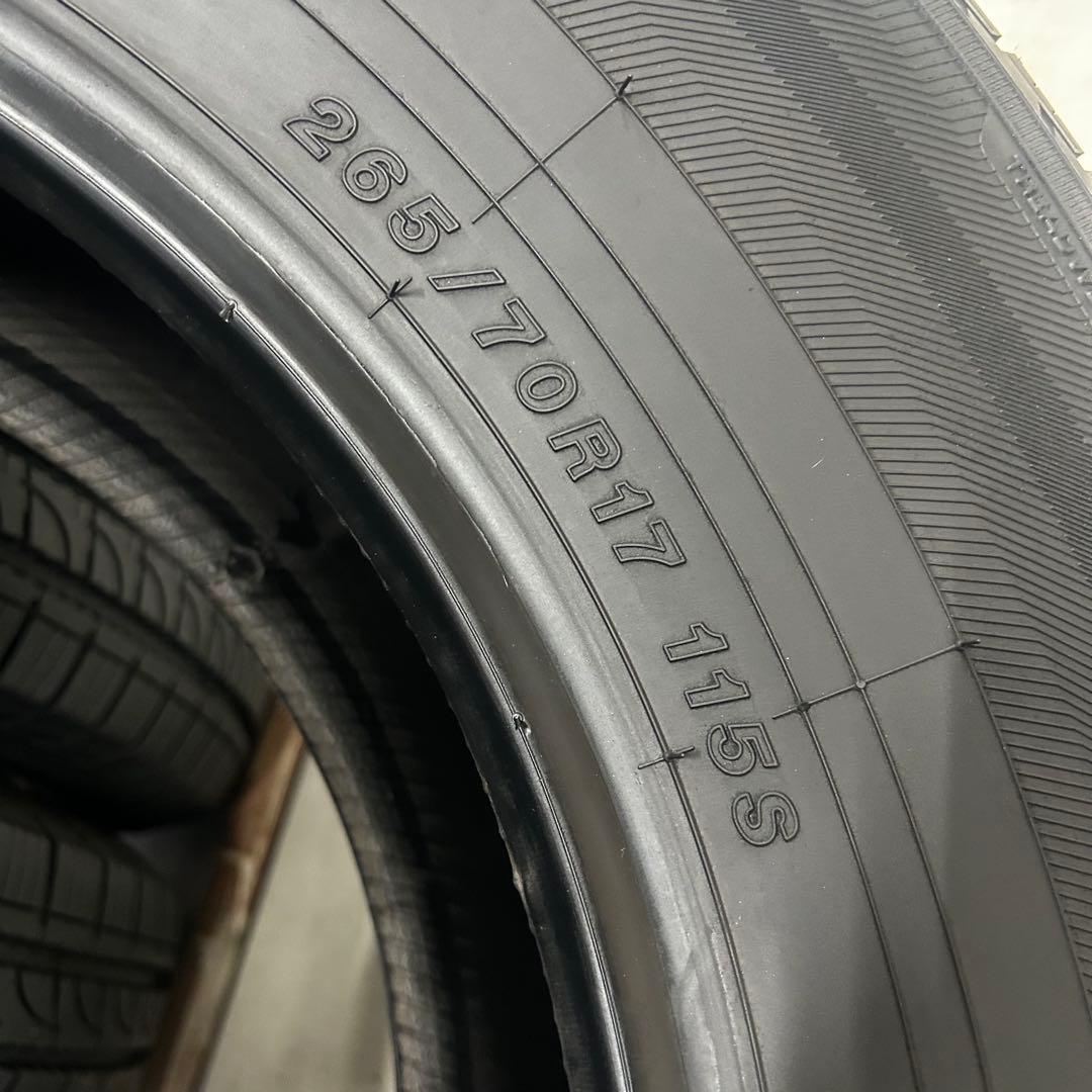 新車はずし265/70R17　ヨコハマジオランダー　FJクルーザー、JEEP等