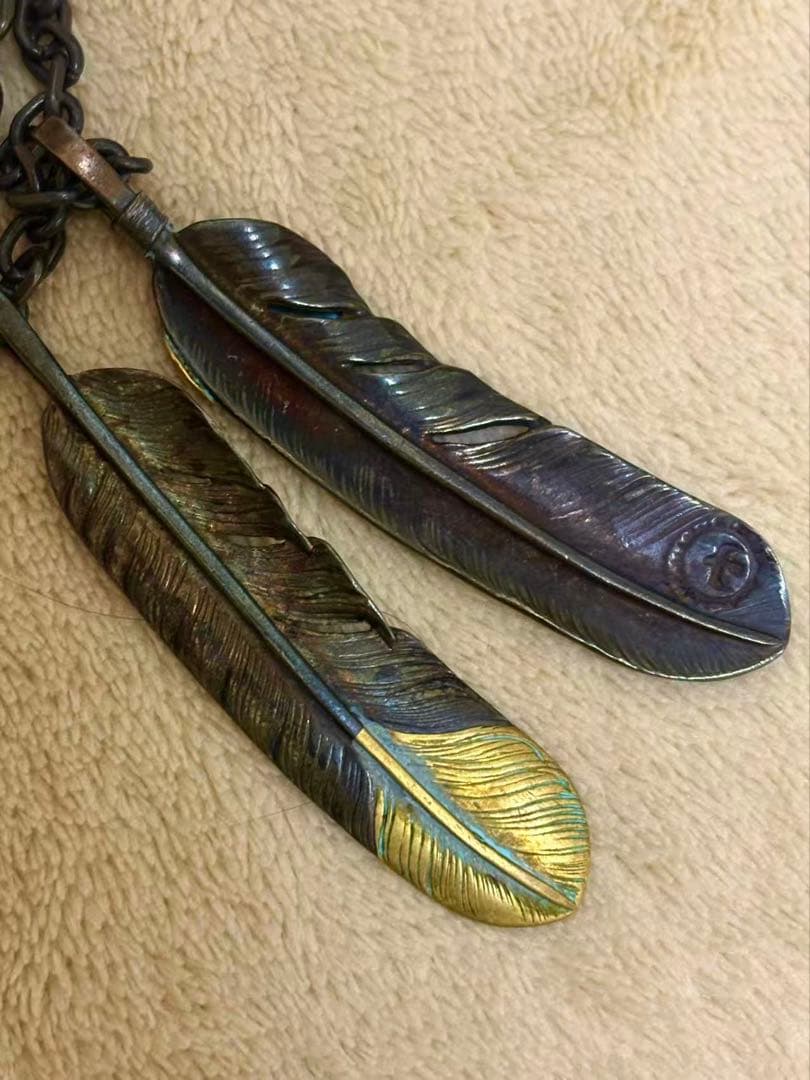 メンズ　ゴローズテイストネックレス　シルバーネックレス