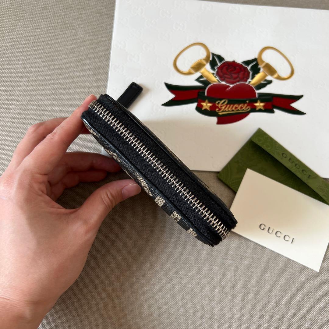 GUCCI グッチ GGカレイド ケース ブラック 【中古】