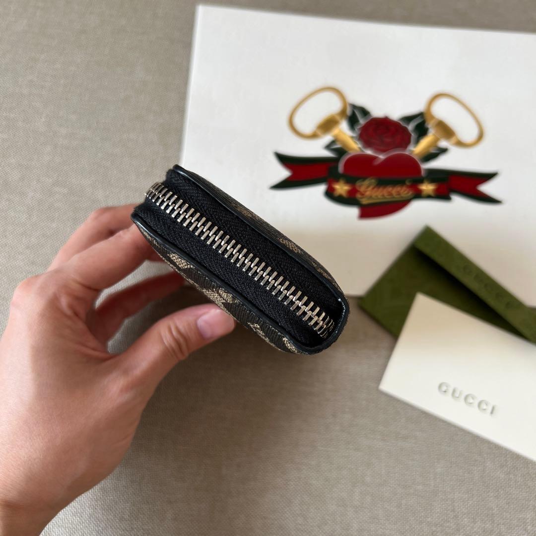 GUCCI グッチ GGカレイド ケース ブラック 【中古】