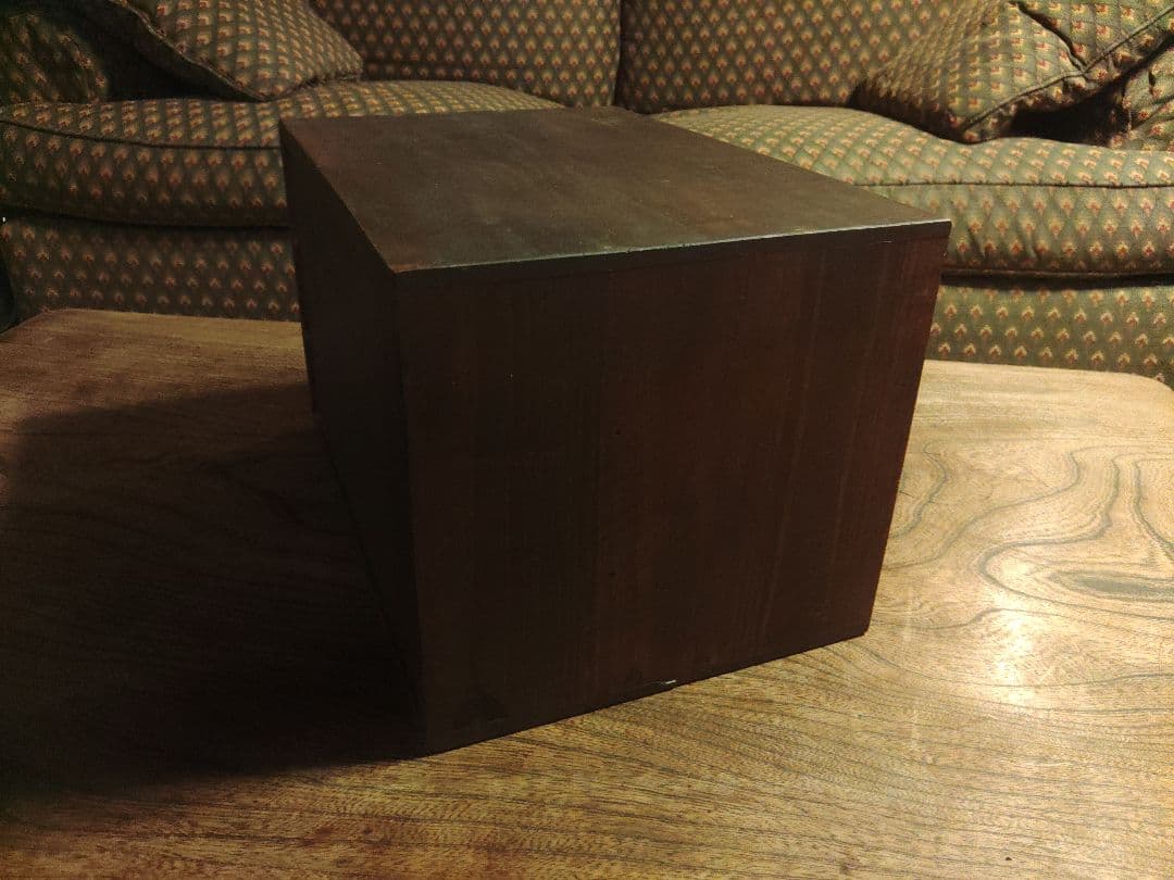 シェルフ　チェスト　小箪笥　木製3段　小物入れ　卓上　ヴィンテージ　収納　棚