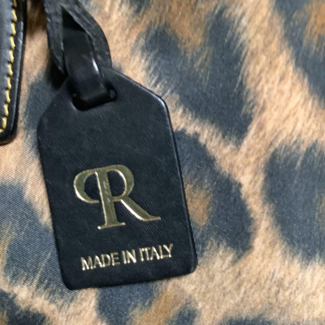 ロベルタピエリ　ヒョウ柄　　2wayトートバッグ「マリン 」