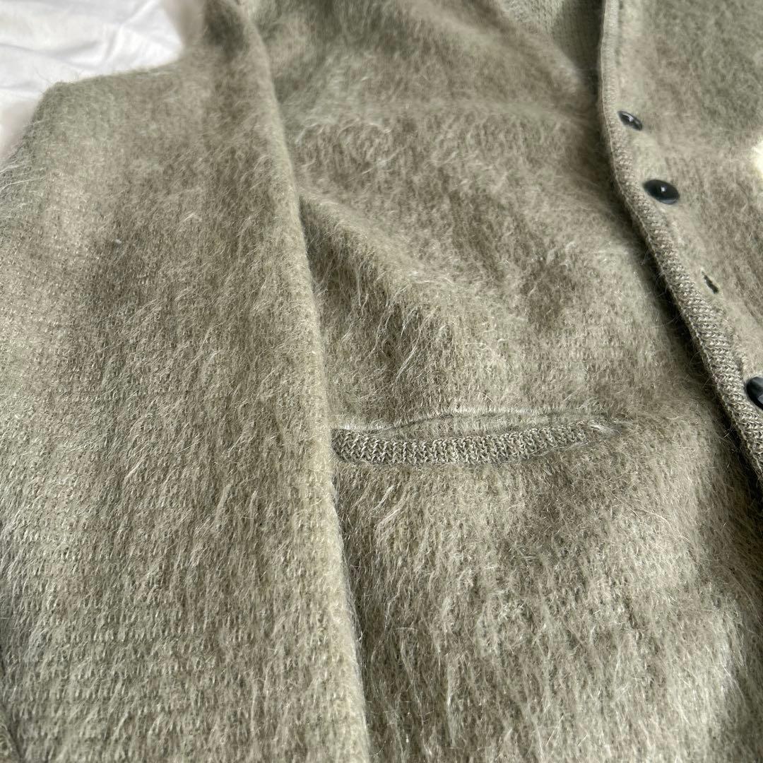 60s モヘアカーディガン　カート・コバーン 毛足長め