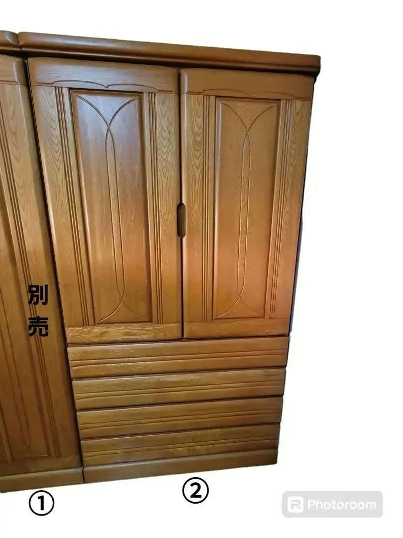 婚礼家具②　洋服タンス　ハイチェスト