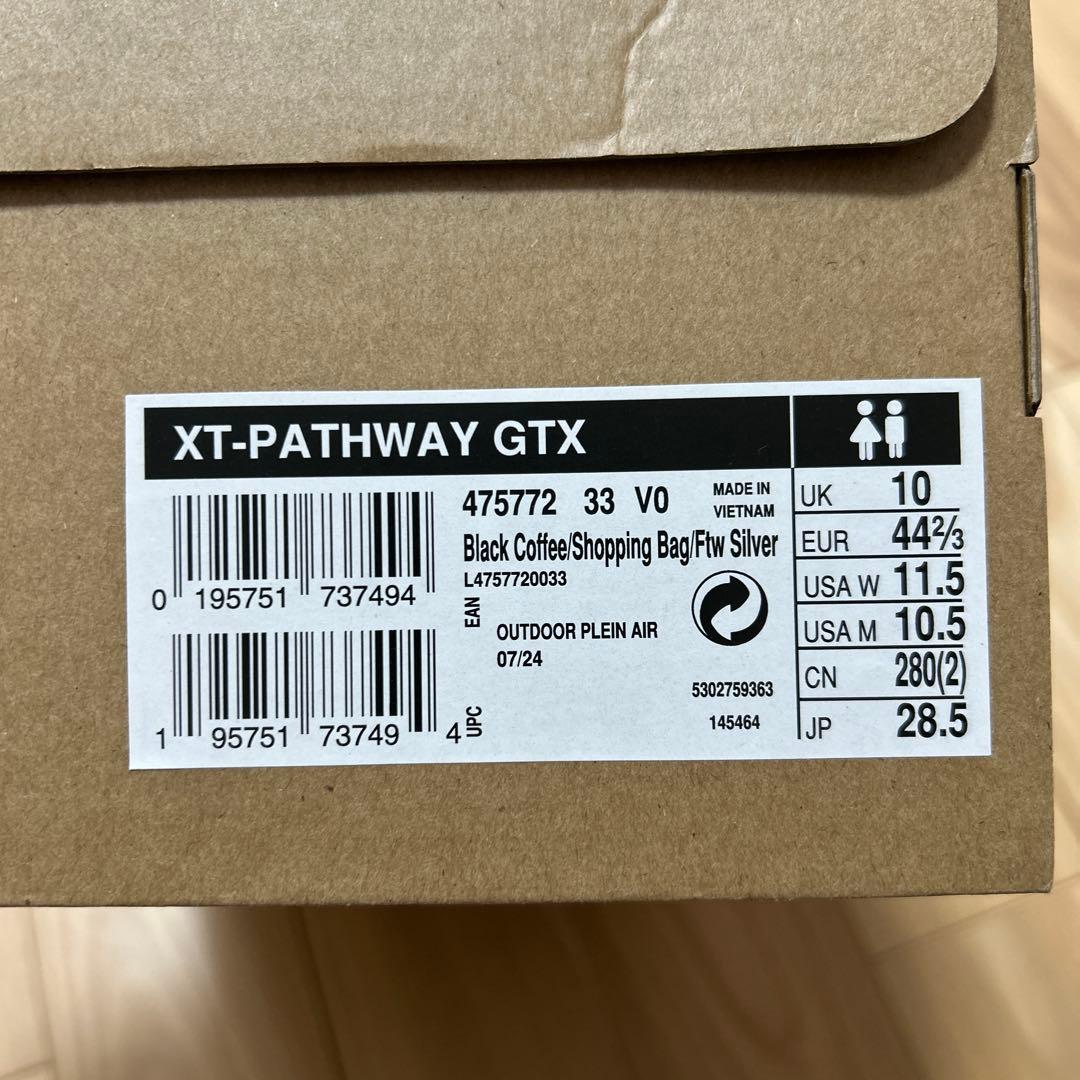 サロモン XT-PATHWAY GTX GORE-TEX 防水 28.5