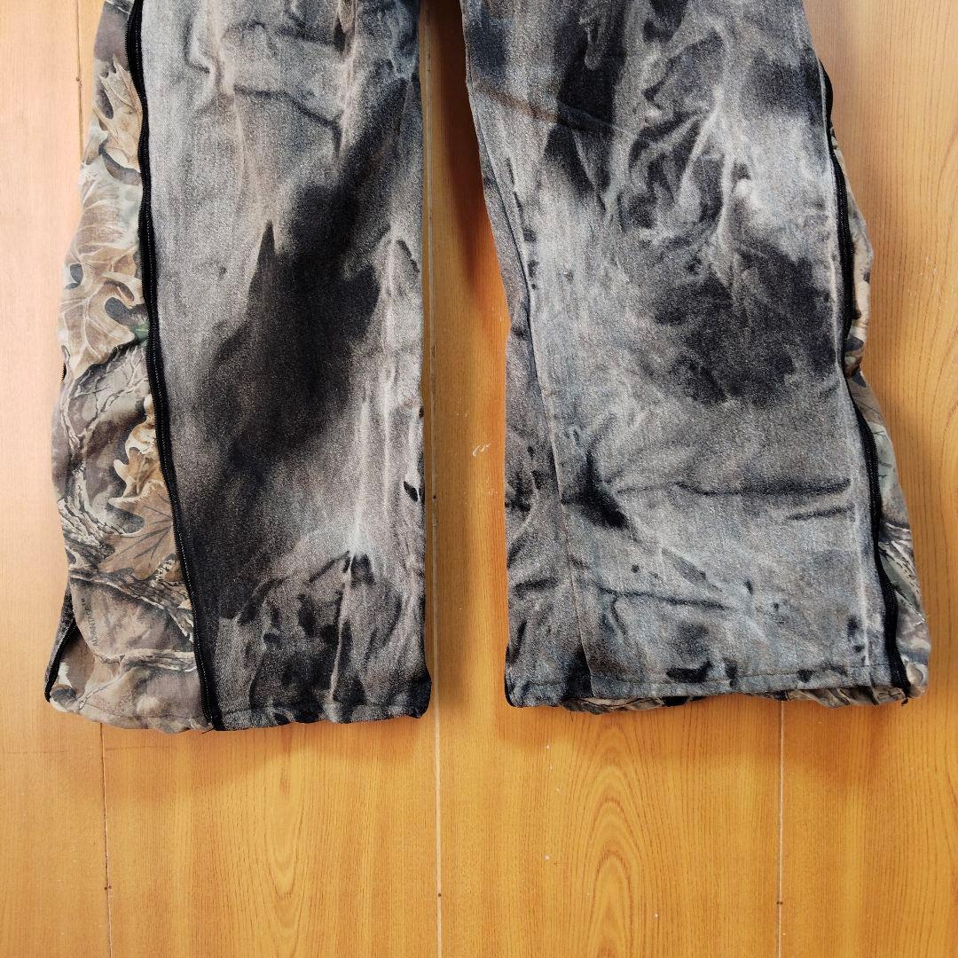 再構築　リアルツリー　リメイクデニムパンツ