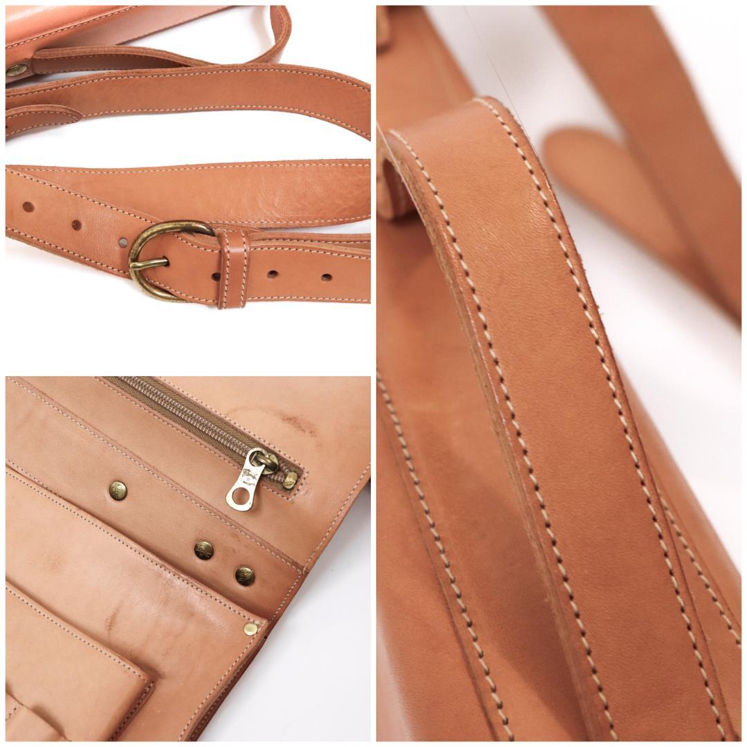 【希少】イルビゾンテ　ショルダー　メッセンジャー　ブリーフケース　マルチポケット