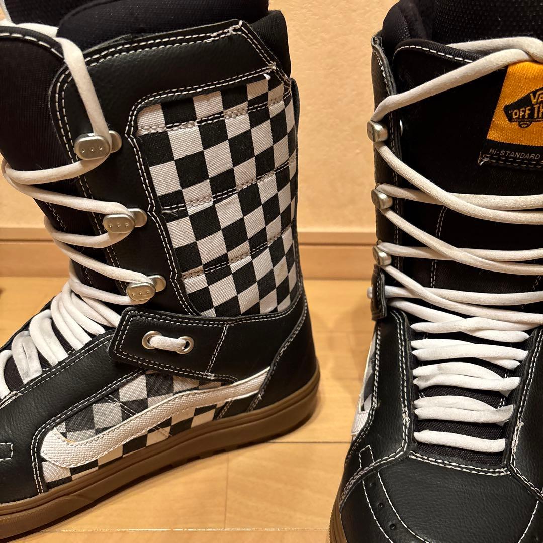 スノーブーツVANS HI-STANDARD OG 迷彩　チェック柄