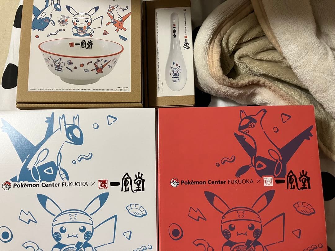 ポケモンセンター限定　ポケモン×一風堂コラボ