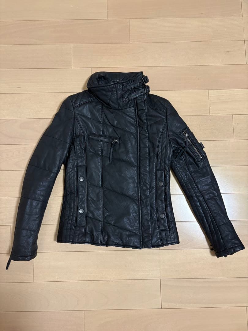 5351 POUR LES FEMMES レザージャケット ライダース