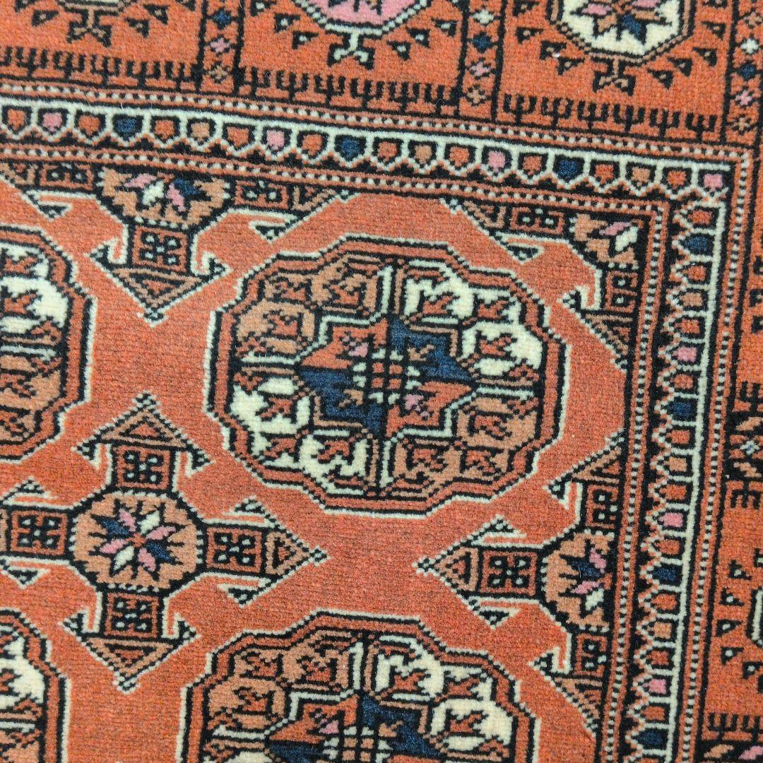 108x144cmパキスタン手織りマット(180)ギャッベ・ペルシャ・じゅうたん