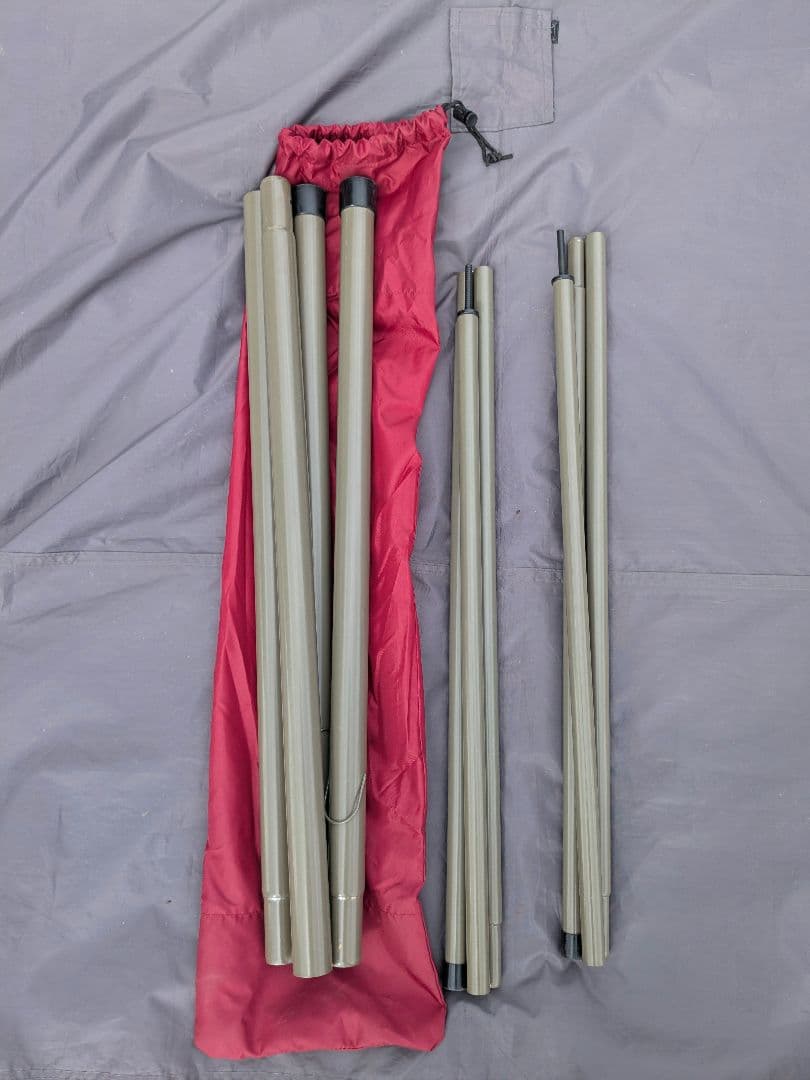 OGAWA（オガワ）　ピルツ12　ワンポールテント　レッド　Pilz12