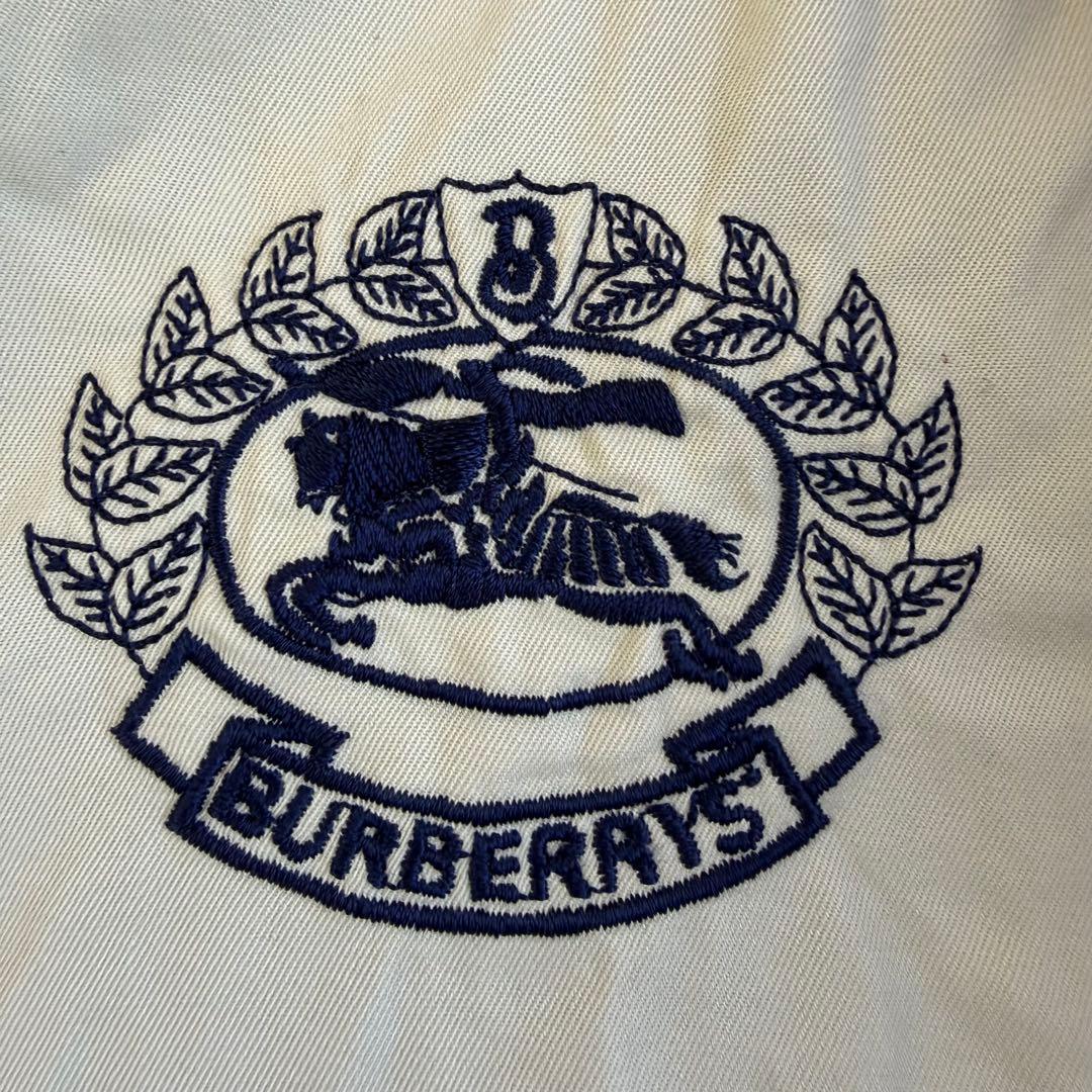 80's バーバリーズ ステンカラーコート 比翼ボタン 175推奨 ヴィンテージ