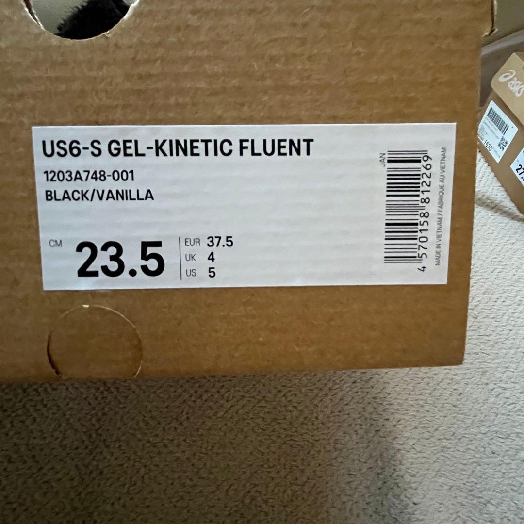新品 US6-S GEL-KINETIC FLUENT 23.5 アシックス