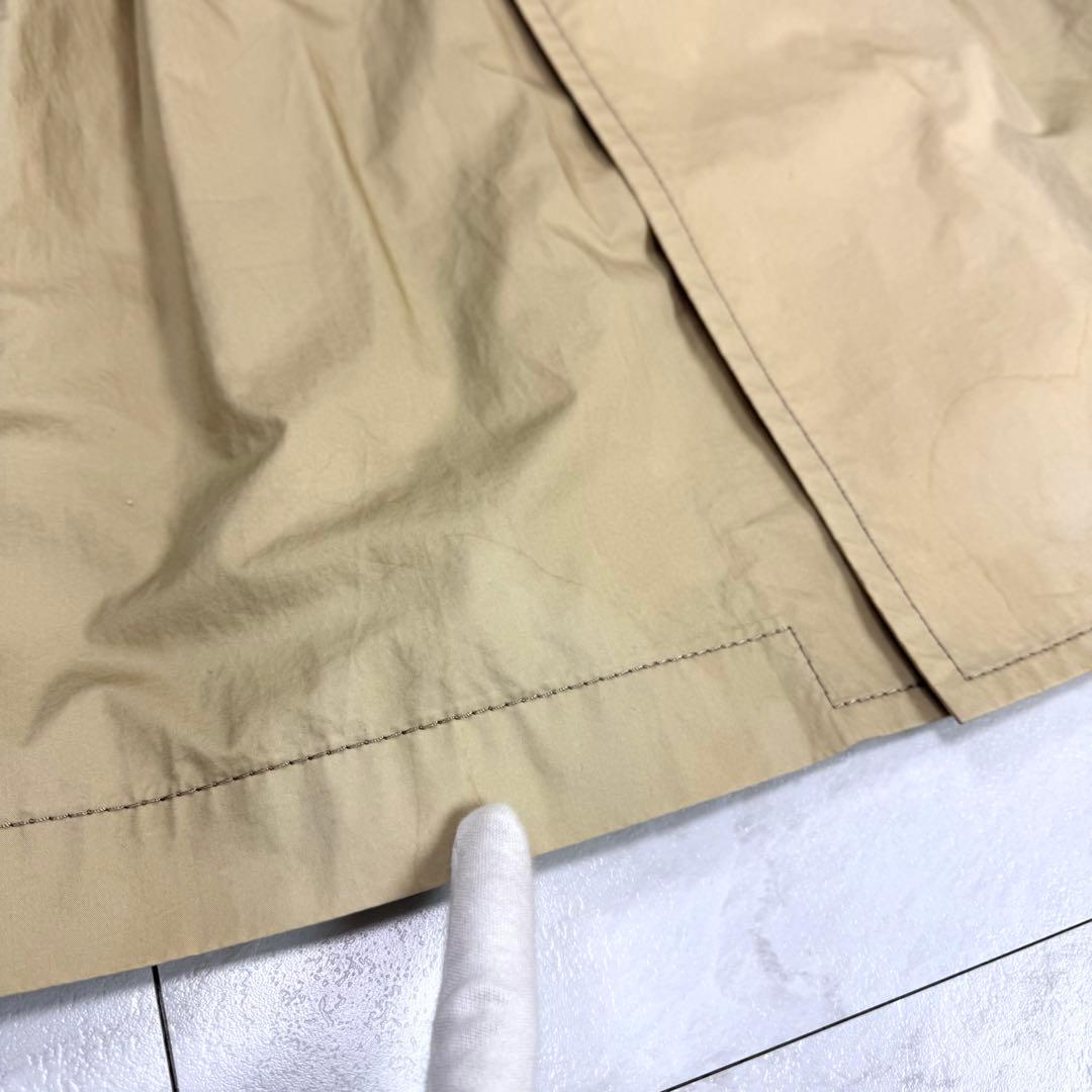 AD2017 トリコ コムデギャルソン トレンチコート バイカラー チェック