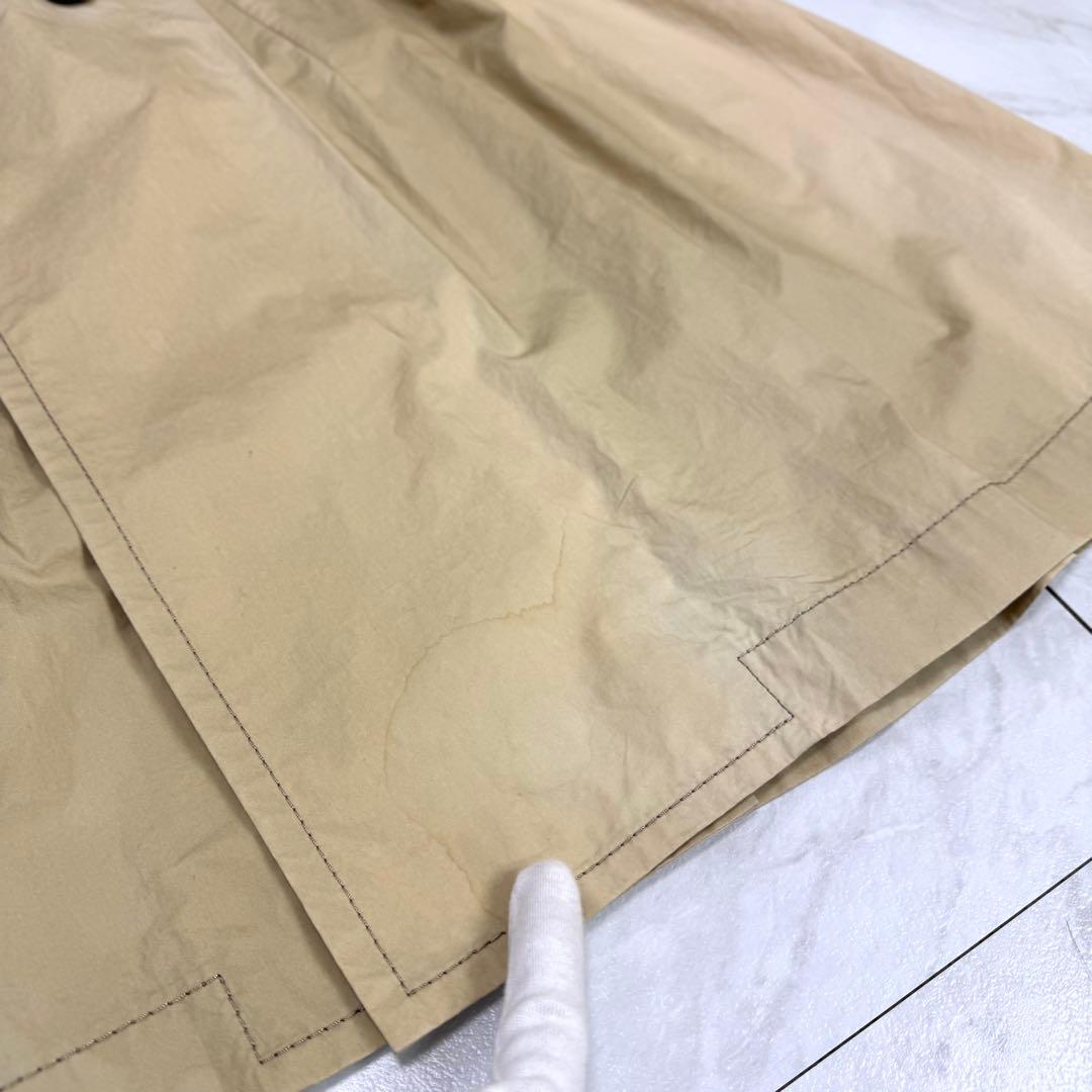 AD2017 トリコ コムデギャルソン トレンチコート バイカラー チェック